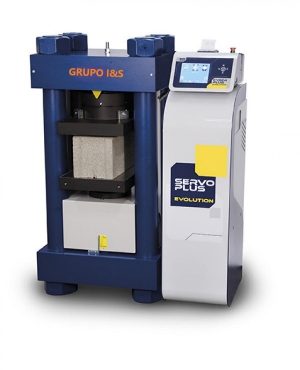 maquina de compresion con placas de bloque